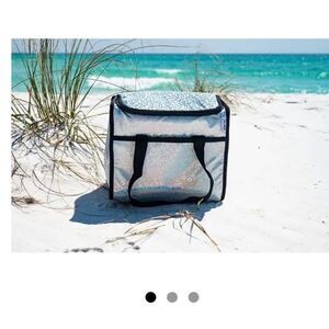 NEW! The Beth - White Leopard Neoprene Cooler